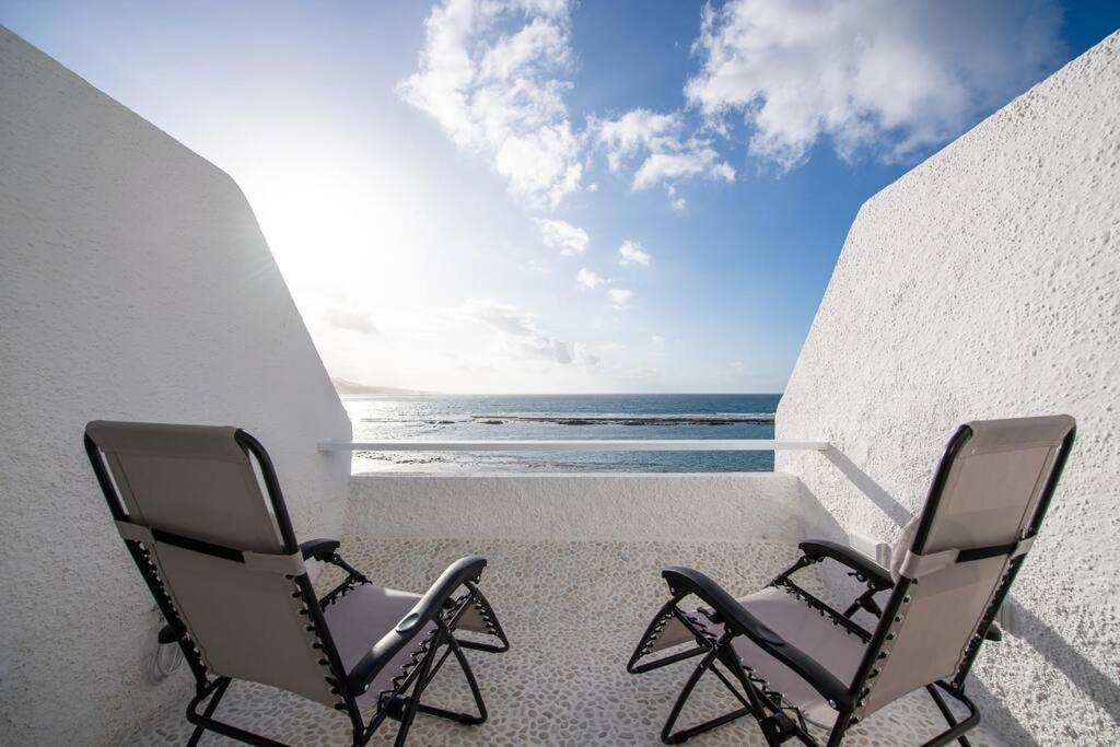 Beachfront Apt With Open Terrace In Las Canteras Lejlighed Las Palmas de Gran Canaria Eksteriør billede